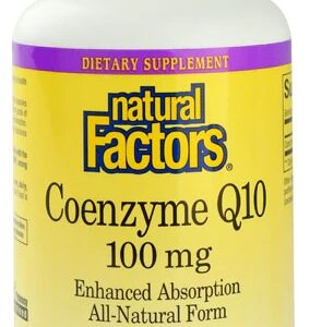 Comprar natural factors coenzyme q10 -- 100 mg - 120 softgels preço no brasil coq10 suporte ao coração tópicos de saúde suplemento importado loja 241 online promoção -