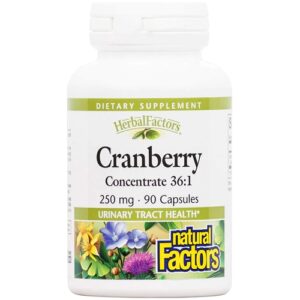 Comprar natural factors cranberry concentrate 36:1 -- 250 mg - 90 capsules preço no brasil berries cranberry herbs & botanicals suplementos em oferta suplemento importado loja 71 online promoção -