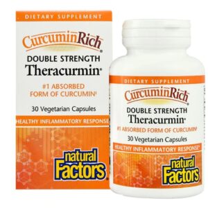Comprar natural factors double strength theracurmin™ -- 60 mg - 30 vegetarian capsules preço no brasil curcumin herbs & botanicals joint health suplementos em oferta suplemento importado loja 29 online promoção -