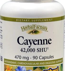 Natural Factors HerbalFactors™ Pimenta Caiena - 470 mg - 90 Cápsulas