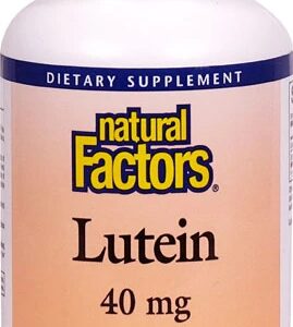 Natural Factors Luteína 40mg - 60 Softgels: Saúde Ocular Avançada