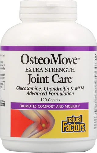 Natural Factors OsteoMove Extra Strength Cuidado Articular - 120 Comprimidos