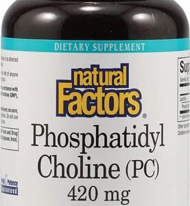 Natural Factors Fosfatidil Colina 420mg - 90 Cápsulas Softgel