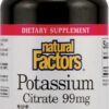 Comprar natural factors potassium citrate -- 99 mg - 90 tablets preço no brasil minerals potassium suplementos em oferta vitamins & supplements suplemento importado loja 1 online promoção -
