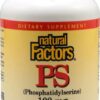 Comprar natural factors ps phosphatidylserine -- 100 mg - 60 softgels preço no brasil brain support phosphatidylserine suplementos em oferta vitamins & supplements suplemento importado loja 1 online promoção -