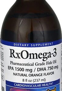 Natural Factors RxOmega-3 Laranja - 237ml - Óleo de Peixe Premium EPA DHA