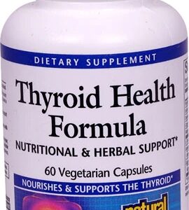 Natural Factors Thyroid Health Formula 60 Cápsulas Vegetarianas - Suporte à Tireoide
