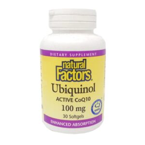 Comprar natural factors ubiquinol qh® active coq10 -- 100 mg - 30 softgels preço no brasil coq10 suporte ao coração tópicos de saúde suplemento importado loja 257 online promoção -