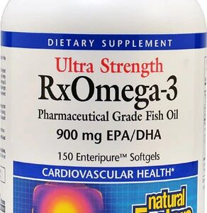 Natural Factors Ultra Strength RxOmega-3 Factors™ -- 900 mg - 150 Softgels