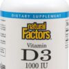 Comprar natural factors vitamin d3 -- 1000 iu - 90 tablets preço no brasil herbs & botanicals nails, skin & hair neem suplementos em oferta suplemento importado loja 5 online promoção -