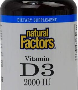 Comprar natural factors vitamin d3 -- 2000 iu - 240 softgels preço no brasil letter vitamins suplementos em oferta vitamin d vitamin d3 - cholecalciferol vitamins & supplements suplemento importado loja 47 online promoção -