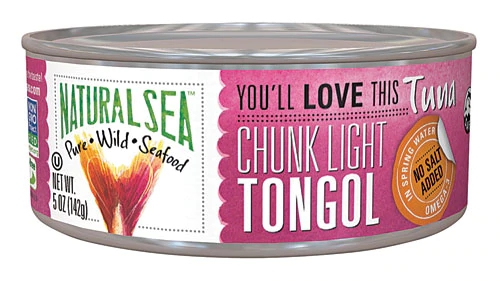 Atum Natural Sea Chunk Light em Água - 142g