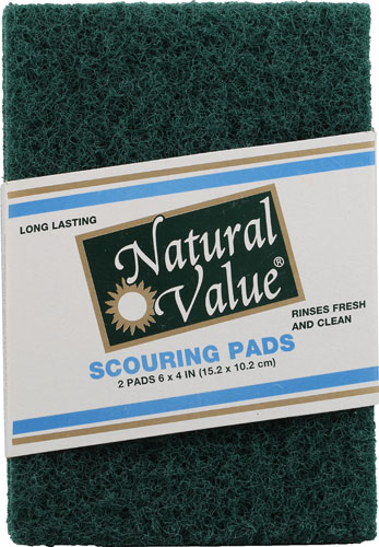 Esponjas de Limpeza Natural Value - Pacote com 2 Unidades
