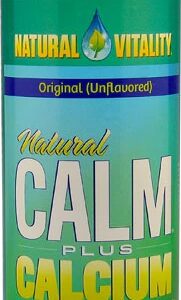 Natural Vitality Calm Magnésio + Cálcio Original Sem Sabor - 227g