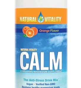 Natural Vitality Natural Calm Pó Laranja - Suplemento Anti-Stress 453g