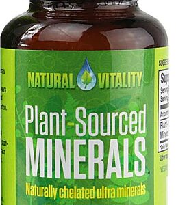 Natural Vitality Plant-Sourced Minerals -- 60 Capsules