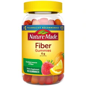 Nature Made Adult Gummies Fiber Assorted Fruit -- 90 Gummies