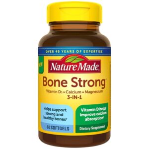 Nature Made Bone Strong 3-In-1 -- 60 Softgels