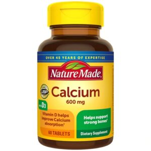Comprar nature made calcium plus vitamin d3 -- 600 mg - 60 tablets preço no brasil calcium calcium & vitamin d minerals suplementos em oferta vitamins & supplements suplemento importado loja 81 online promoção -