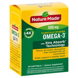 Comprar nature made omega-3 with xtra absorb technology -- 30 softgels preço no brasil epa & dha omega fatty acids omega-3 suplementos em oferta vitamins & supplements suplemento importado loja 89 online promoção -