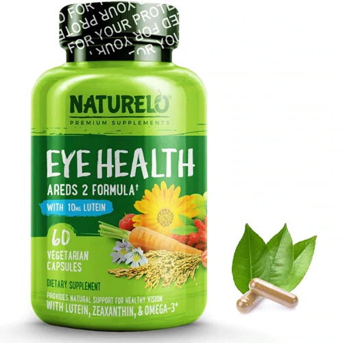 NATURELO Saúde Ocular Areds 2 Formula Luteína 60 Cápsulas Vegetarianas