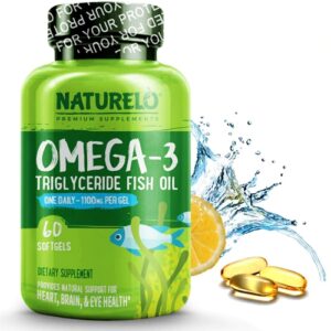 Comprar naturelo omega-3 triglyceride fish oil -- 1100 mg - 60 softgels preço no brasil epa & dha omega fatty acids omega-3 suplementos em oferta vitamins & supplements suplemento importado loja 83 online promoção -