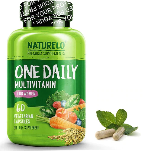 NATURELO One Daily Multivitamínico para Mulheres - 60 Cápsulas Vegetarianas