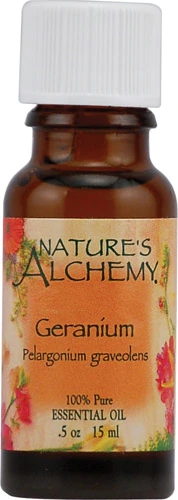 Nature's Alchemy 100% Pure Essential Oil Geranium -- 0.5 fl oz