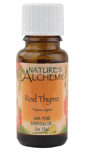 Óleo Essencial de Tomilho Vermelho Puro Nature's Alchemy 15ml - Bem-Estar Natural
