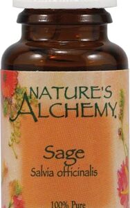 Óleo Essencial de Sálvia Puro Nature's Alchemy 15ml - Bem-Estar e Purificação Natural