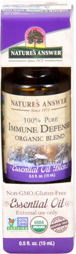 Nature's Answer Blend Óleo Essencial Orgânico Defesa Imunológica 15ml - Imunidade e Bem-Estar