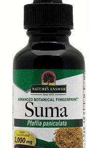 Extrato de Raiz de Suma Nature's Answer Sem Álcool - 30ml - Suplemento Natural