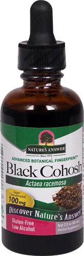 Nature's Answer Black Cohosh 100mg (59ml) - Menopausa e Bem-Estar Feminino