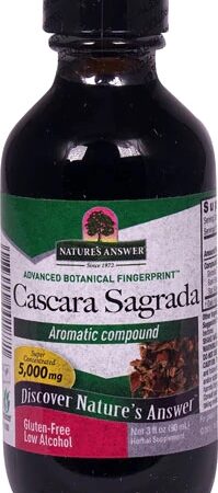 Comprar nature's answer cascara sagrada -- 5000 mg - 3 fl oz preço no brasil cáscara sagrada detoxification herbs & botanicals suplementos em oferta suplemento importado loja 23 online promoção -