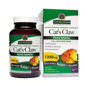 Comprar nature's answer cat's claw -- 1350 mg - 90 vegetarian capsules preço no brasil cat's claw / una de gato herbs & botanicals immune support suplementos em oferta suplemento importado loja 3 online promoção -