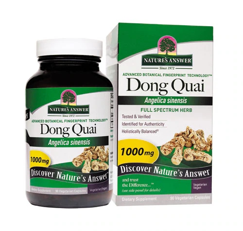 Nature's Answer Dong Quai Root Extract 1000mg - 90 Cápsulas Vegetarianas