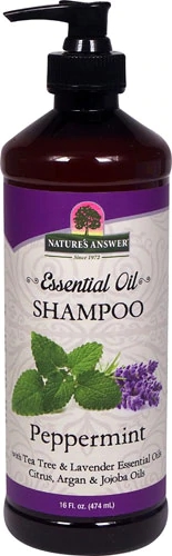 Shampoo Revitalizante Nature's Answer Óleo Essencial de Hortelã - 473ml