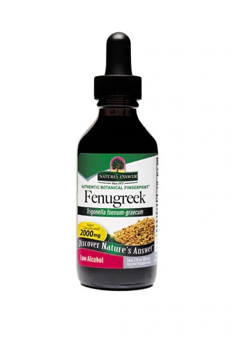 Nature's Answer Fenugreek -- 2000 mg - 2 fl oz