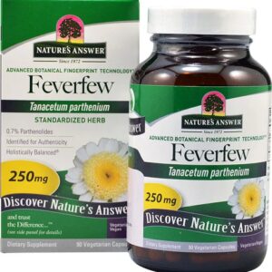 Comprar nature's answer feverfew -- 250 mg - 90 vegetarian capsules preço no brasil herbs & botanicals pain suplementos em oferta suplemento importado loja 55 online promoção -