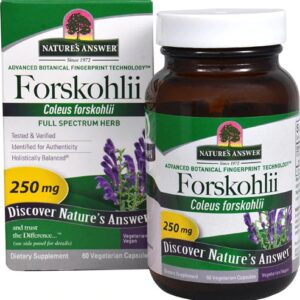 Comprar nature's answer forskohlii -- 250 mg - 60 vegetarian capsules preço no brasil cholesterol guggul heart & cardiovascular herbs & botanicals suplementos em oferta suplemento importado loja 61 online promoção -