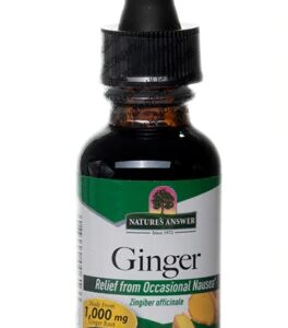 Nature's Answer Extrato de Gengibre 1000mg - 30ml - Saúde Digestiva e Anti-inflamatória