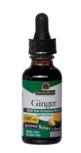 Nature's Answer Extrato de Gengibre 1000mg - 30ml - Saúde Digestiva e Anti-inflamatória