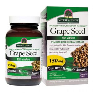 Comprar nature's answer grape seed -- 150 mg - 60 vegetarian capsules preço no brasil antioxidants grape seed extract herbs & botanicals suplementos em oferta suplemento importado loja 171 online promoção -