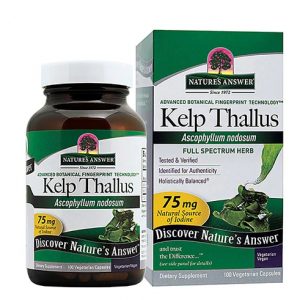 Comprar nature's answer kelp thallus -- 100 capsules preço no brasil body systems, organs & glands herbs & botanicals kelp suplementos em oferta thyroid support suplemento importado loja 45 online promoção -