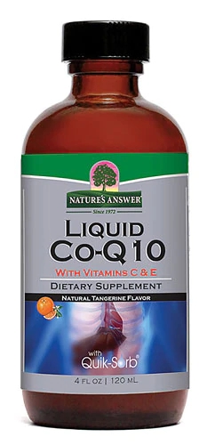 Nature's Answer CoQ10 Líquido Sabor Laranja Natural - 118ml | Energia e Bem-Estar