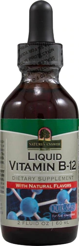 Vitamina B12 Líquida Nature's Answer 59ml - Energia e Bem-Estar