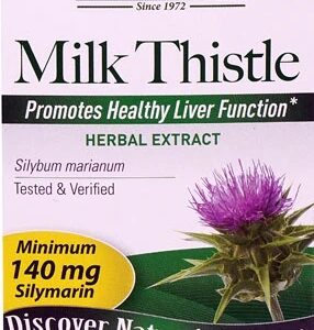 Nature's Answer Milk Thistle Herbal Extract -- 140 mg - 60 Vegetarian Capsules