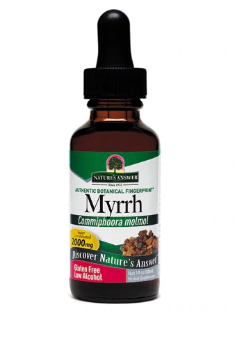 Nature's Answer Mirra Resina Oleosa 30ml - Extrato Puro para Bem-Estar