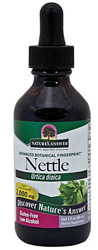 Extrato de Folha de Urtiga Nature's Answer 59ml - Bem-Estar Natural