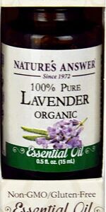 Óleo Essencial de Lavanda Orgânico Nature's Answer 15ml - Relaxamento e Bem-Estar